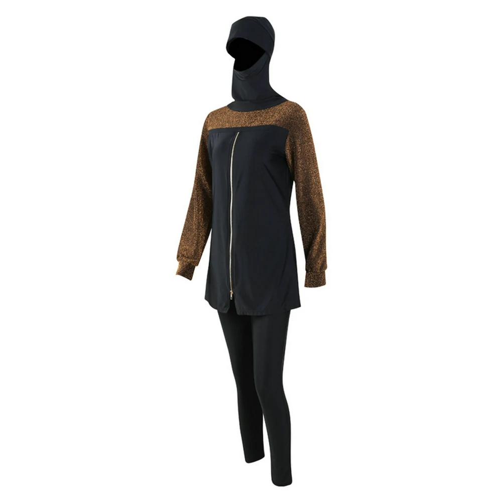 2020 Женский Lslamic мусульманский Буркини одежда для плавания женщин и девушек