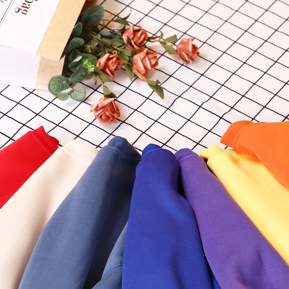 Толстовка мужская флисовая с длинным рукавом и круглым вырезом | Мужская одежда