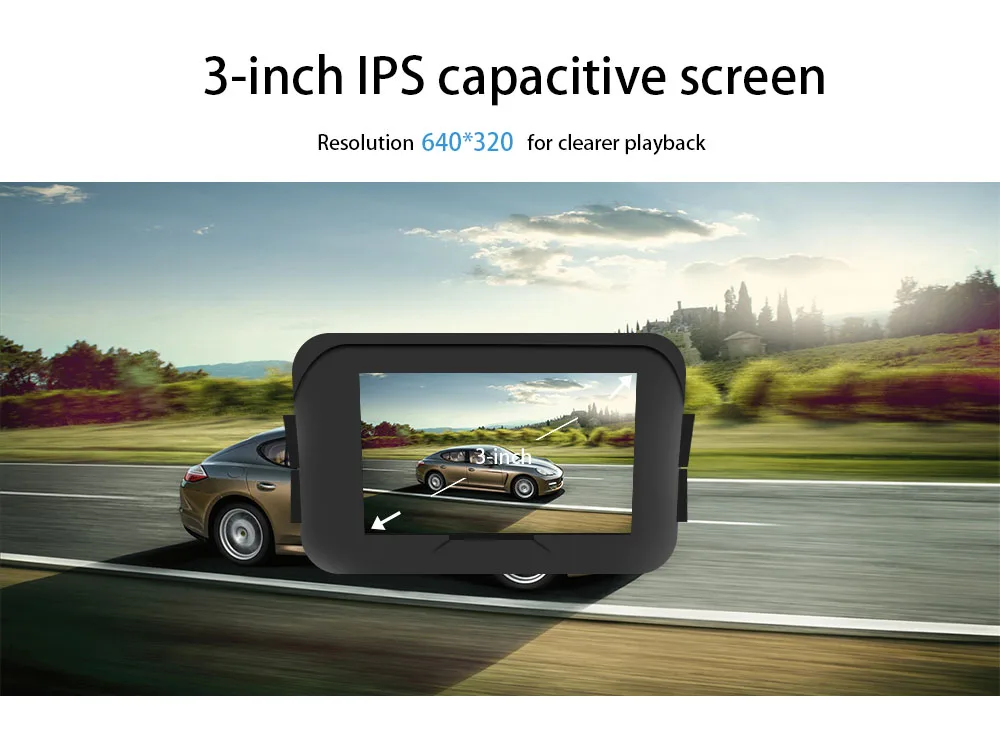 Karadar 1080P 3 в 1 Автомобильный Gps анти радар детектор DVR видео рекордер Desh cam камера Русский Голос ips 3 дюйма дисплей 140 градусов