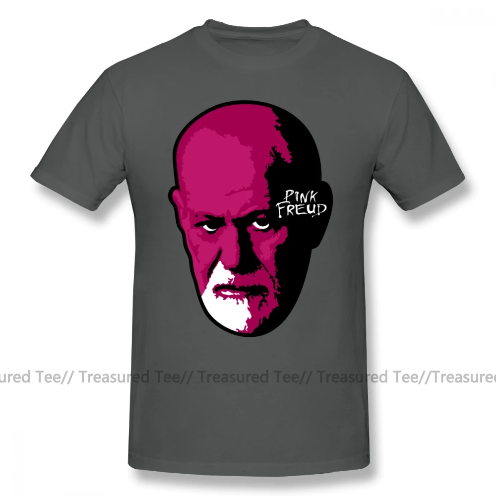 

Freud T Shirt Pink Freud T-Shirt Short-Sleeve 100 Percent Cotton Tee Shirt Funny Streetwear Graphic Man Plus size Tshirt
