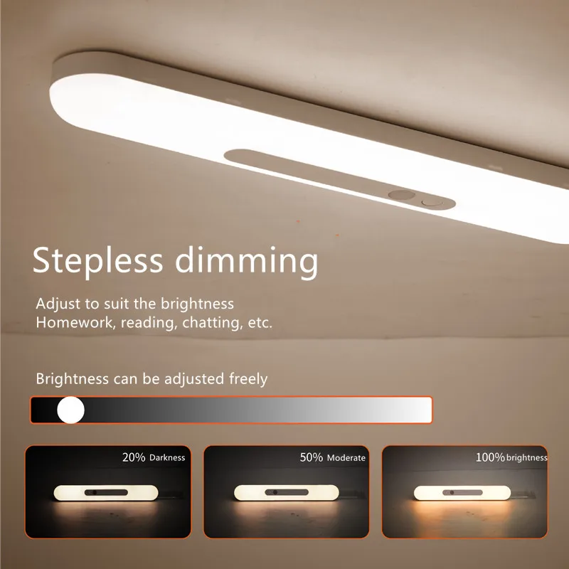 

Светодиодный кухонный USB-светильник с датчиком движения, 18/30 см