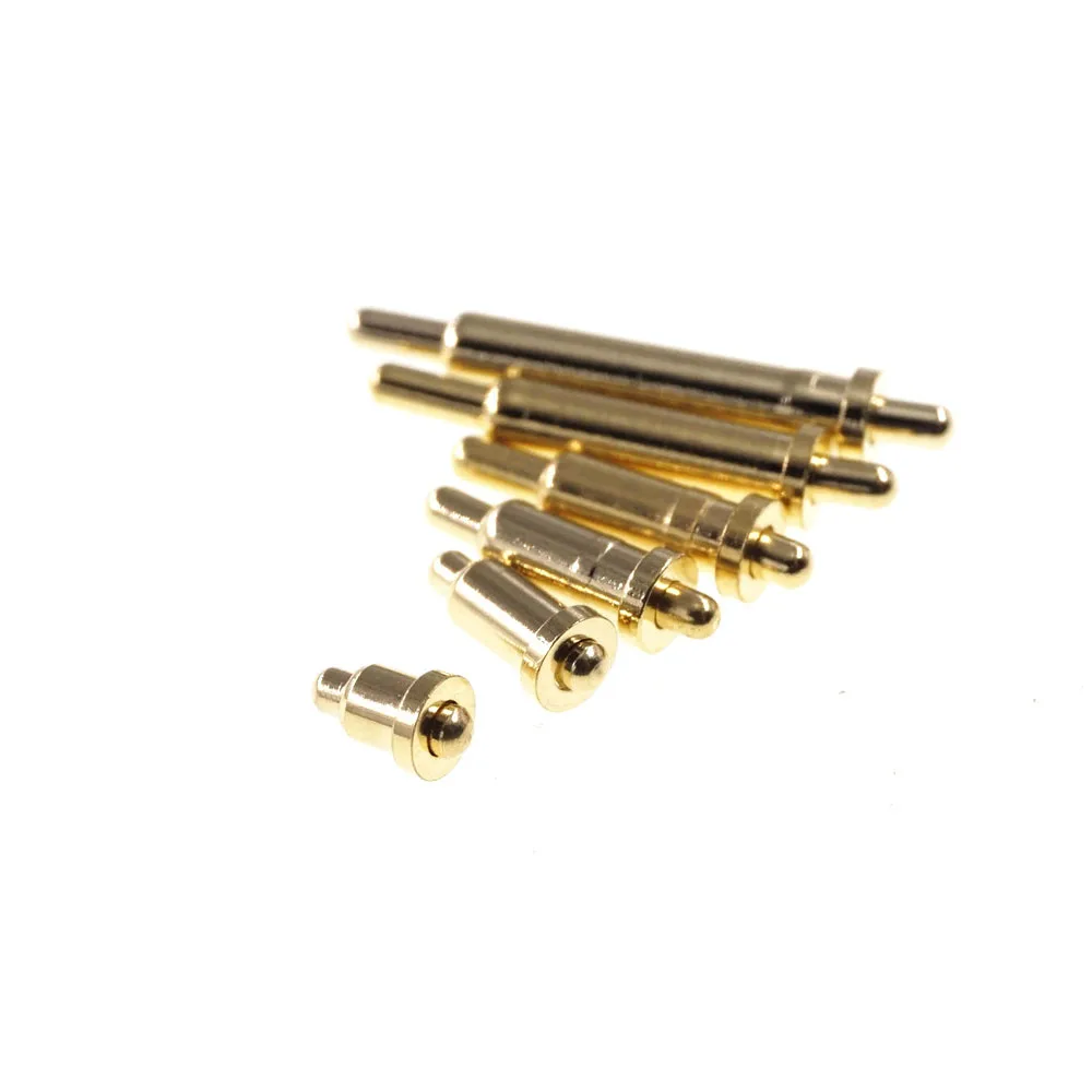 50 шт. двойной конец Весна нагрузки пружинный контакт Пружинные контакты SMT/SMD