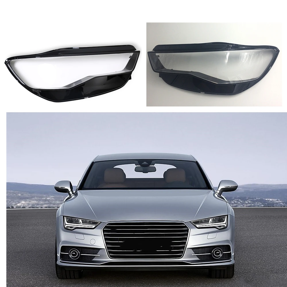 

Прозрачная крышка для передней фары для Audi A6 C7 2016-2018