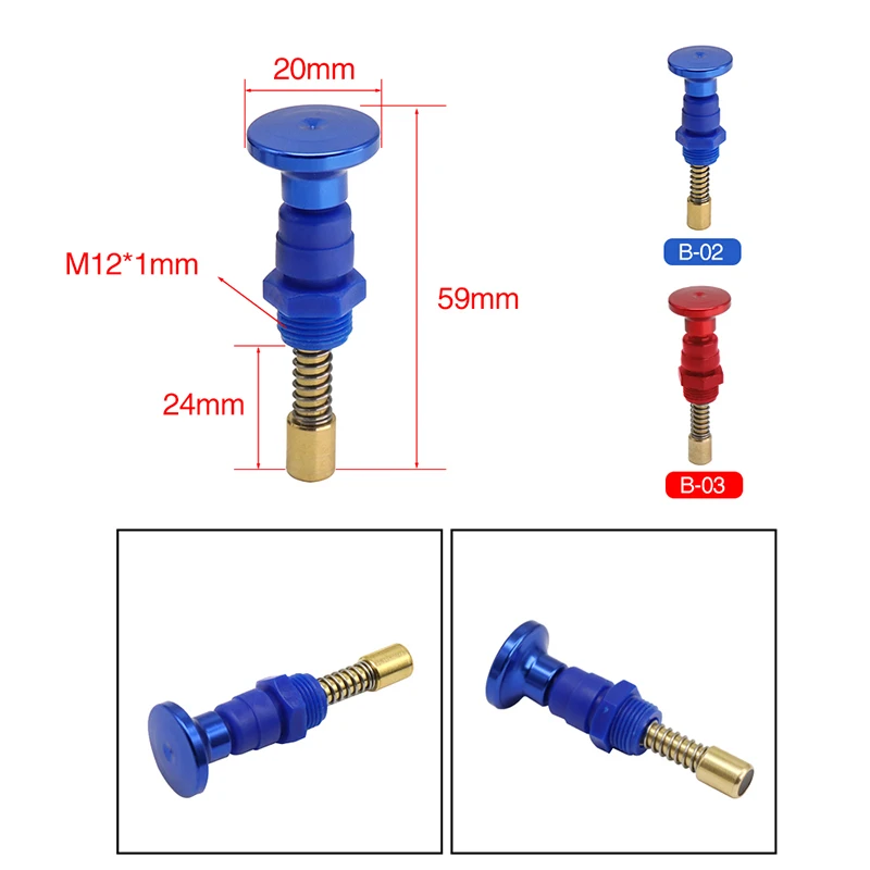 Клапан дроссельной заслонки мотоциклетного карбюратора ALconstar PWK 24 26 28 30 32 34 36 38
