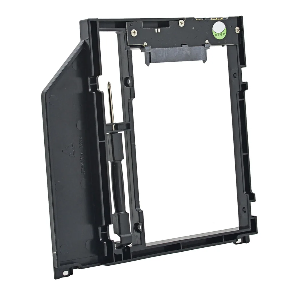 TISHRIC Универсальный алюминиевый/пластиковый 9 5 мм/9 0 мм HDD Caddy 2nd SATA 3 Корпус жесткого