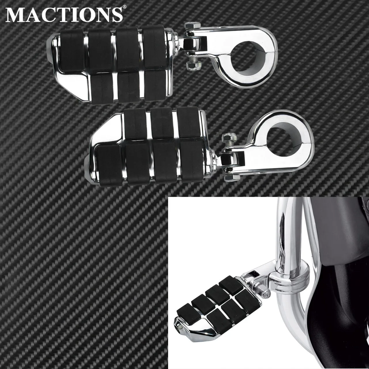 Универсальный автомобильный подножки и крепление для мотоцикла 1 25 &quot32 мм шоссе