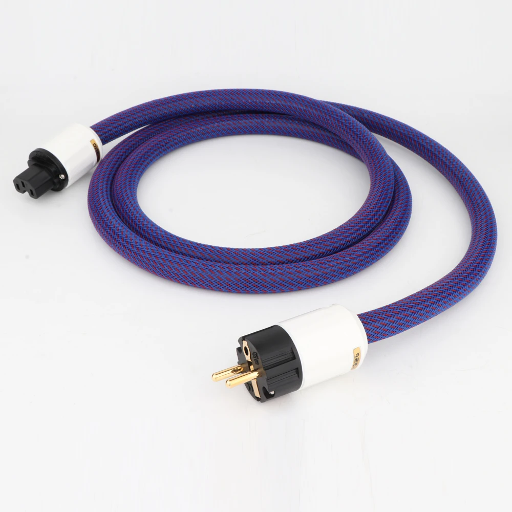

hi-end OFC silver plated EU AC audio power cable,P-320E C-320 schuko power plug extension cable,audiophile DIY
