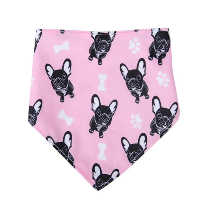 

Cat Dog Neckerchief Bandana Bibs Scarf Collar Adjustable Pet Scarf Grooming Costume Accessories for Small Medium Dogs