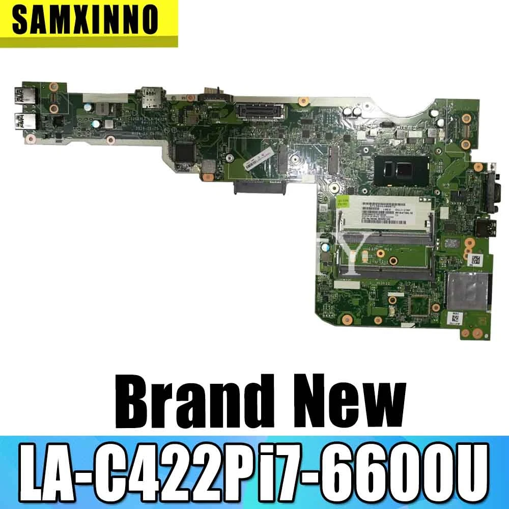 Bestellen 01YR028 CILL1 L2 LA-C422P Mainboard Für For Lenovo ThinkPad L570 Laptop Motherboard SR2F1 I7-6600U 2,6 Ghz CPU