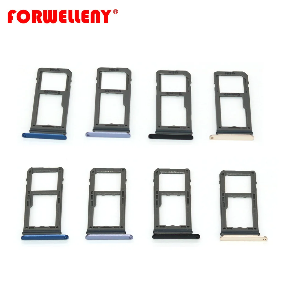 Для SAMSUNG note8 note 8 Micro sim карты держатель Слот лоток Замена адаптеры SM N950 черный