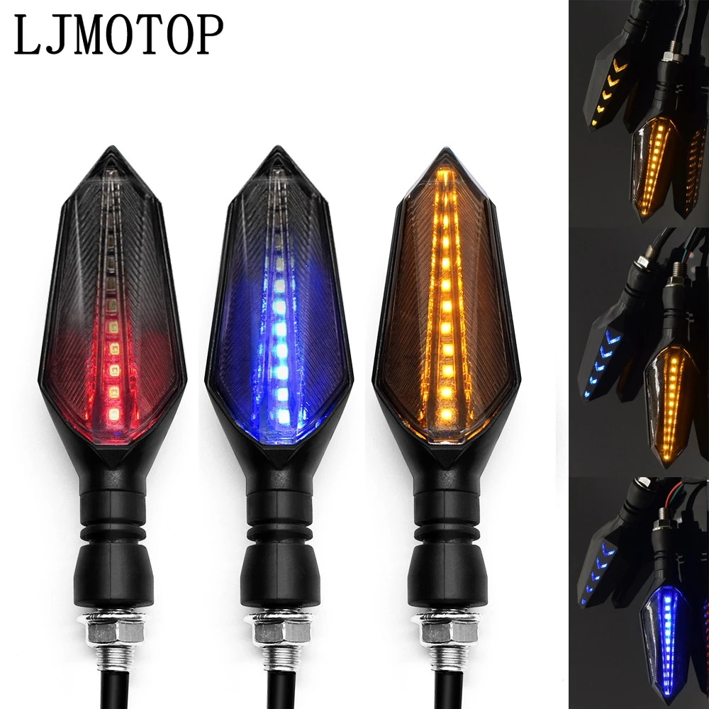 Универсальный мотоцикл указатель поворота светодиодный светильник s сигнальные