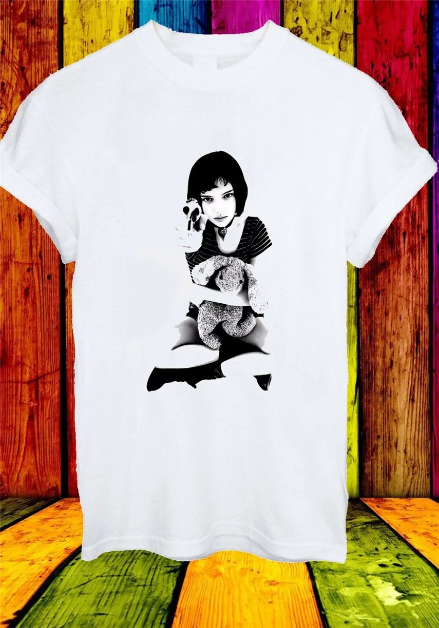 Leon Matilda Профессиональный джинс Рино фильм мужчины женщины унисекс футболка 755