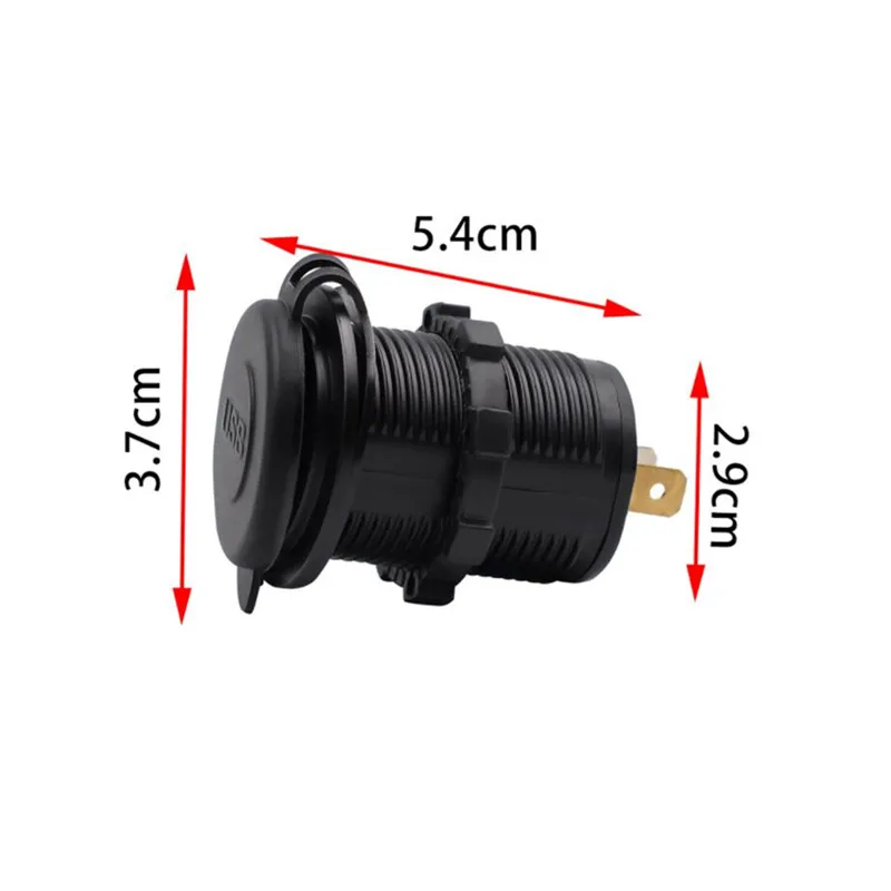 Модифицированное Зарядное устройство USB для автомобиля мотоцикла аксессуары duster