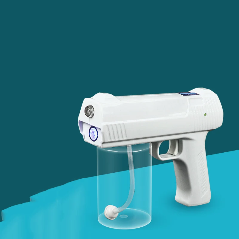 

Wireless Gun Disinfectant Sprayer Handheld Blue-ray Nano Steam Spray Guns Hotel Home Disinfection Fogger Machine Air Cleaner