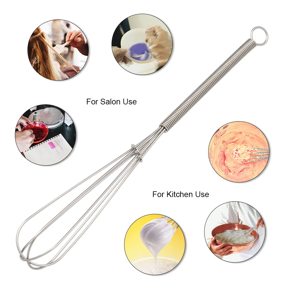 18 см из нержавеющей стали для перемешивания яиц воздушный шар венчик ручной