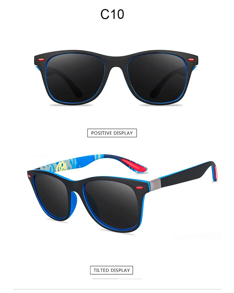 Jenyd Классические поляризованные солнцезащитные очки для мужчин 100% УФ-защита