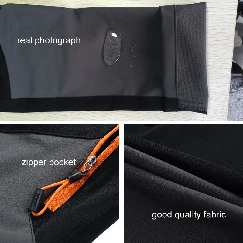 Брюки мужские стрейчевые повседневные водонепроницаемые спортивные штаны