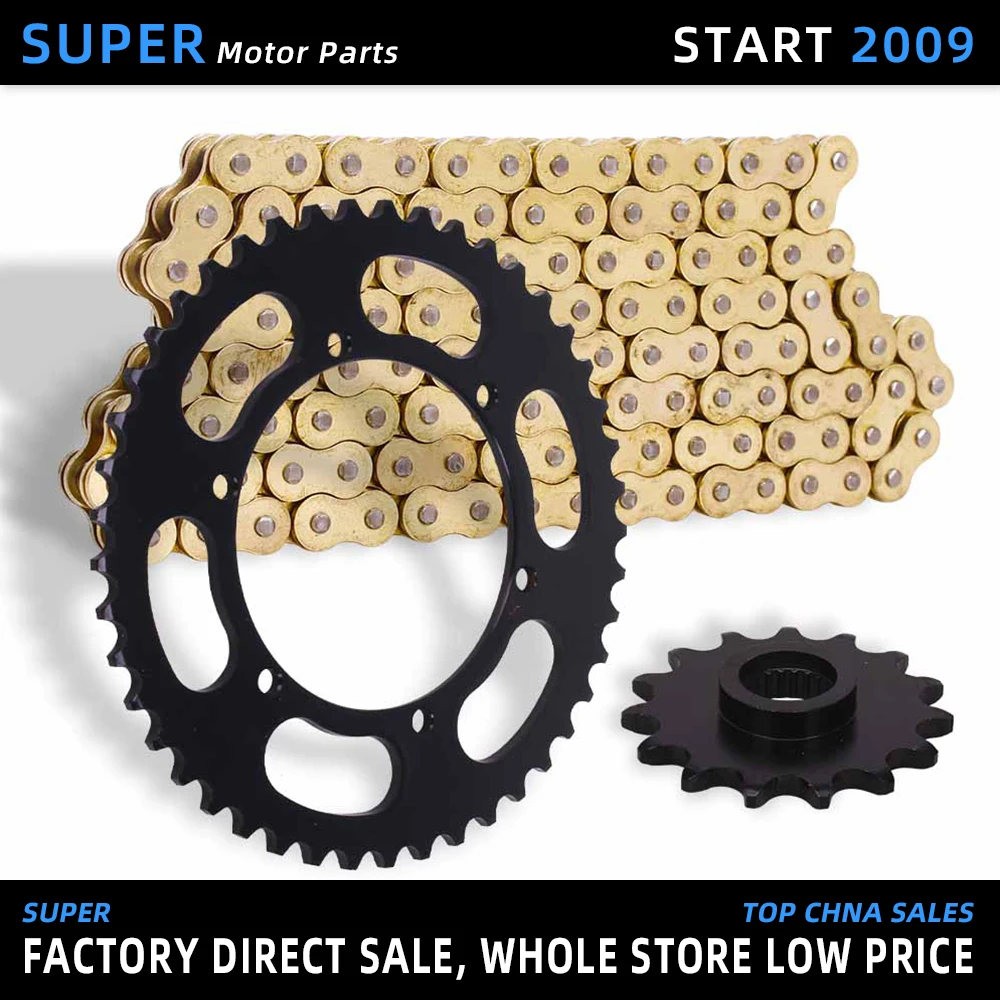 

1 Set Motorcycle Accessories Front and Rear Gear Sprocket Chain & DID Chain For Yamaha XJR400 XJR400