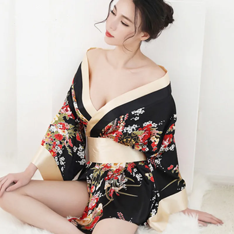 Эмоциональное нижнее белье кимоно содержащее стринги предметы для взрослых