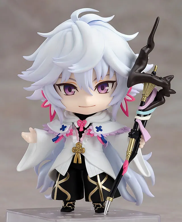 

Action figure toys doll Christmas gift with box PVC 10cm FATE FGO GSC OR Merlin Fate/Grand Order