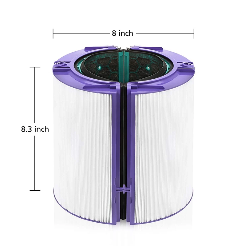 HEPA фильтр с активированным углем для Dyson HP04 TP04 DP04 очиститель воздуха герметичная
