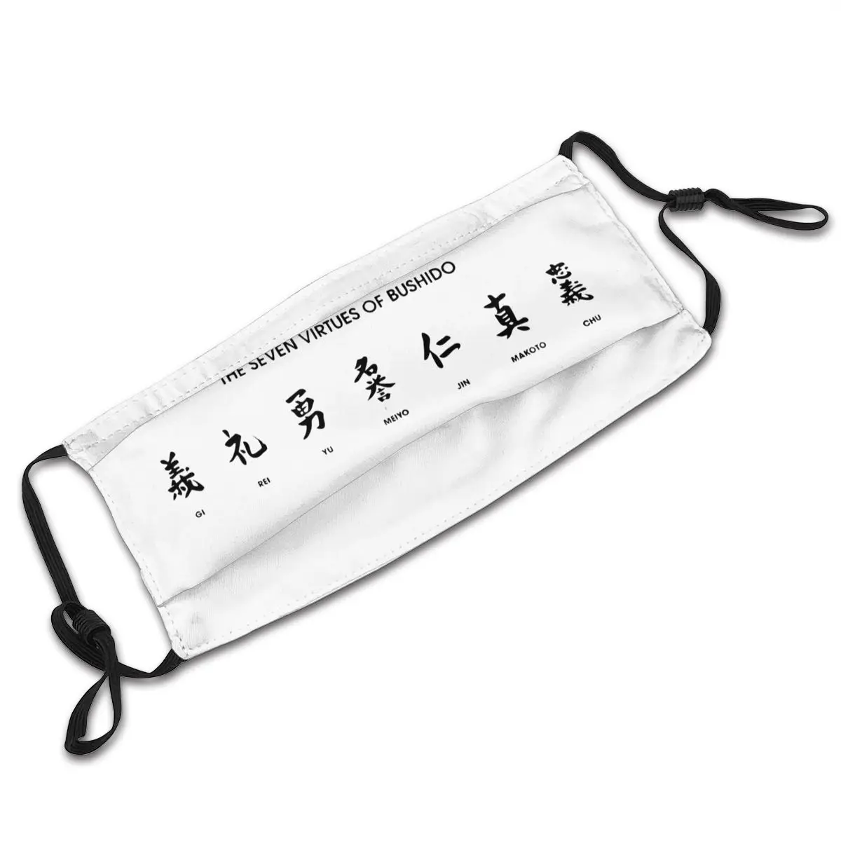 

Bushido Reusable Face Mask Karate Dust Protection Cover Respirator Muffle Mask with Filters