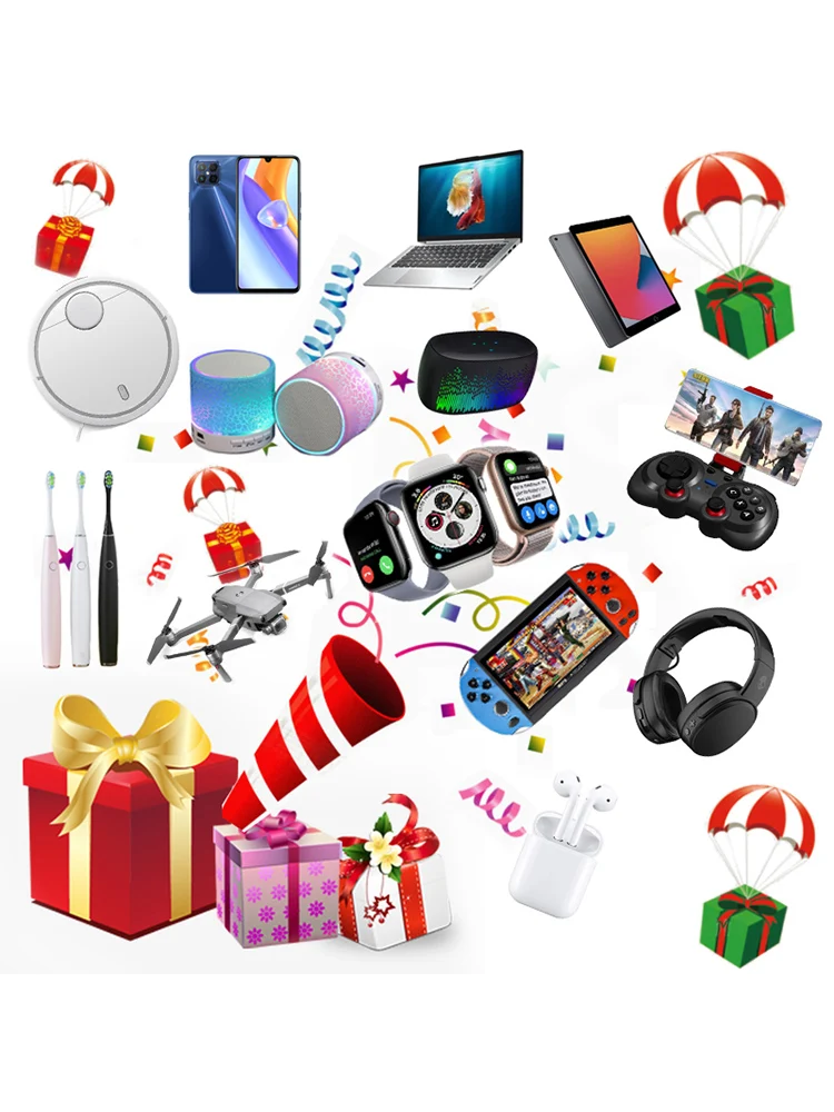 

Новый год 2022 счастливая таинственная коробка, отличное соотношение цены и качества для геймпада, смарт-гарнитуры, больше подарочных коробо...