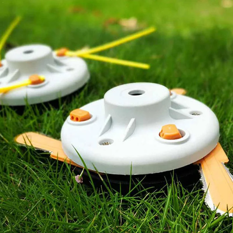 

Dual use Power Grass Trimmer Head Plastic Chain Saw with nylon line cutter Easy Cutting for Brush Cutter,Auto bump feed head