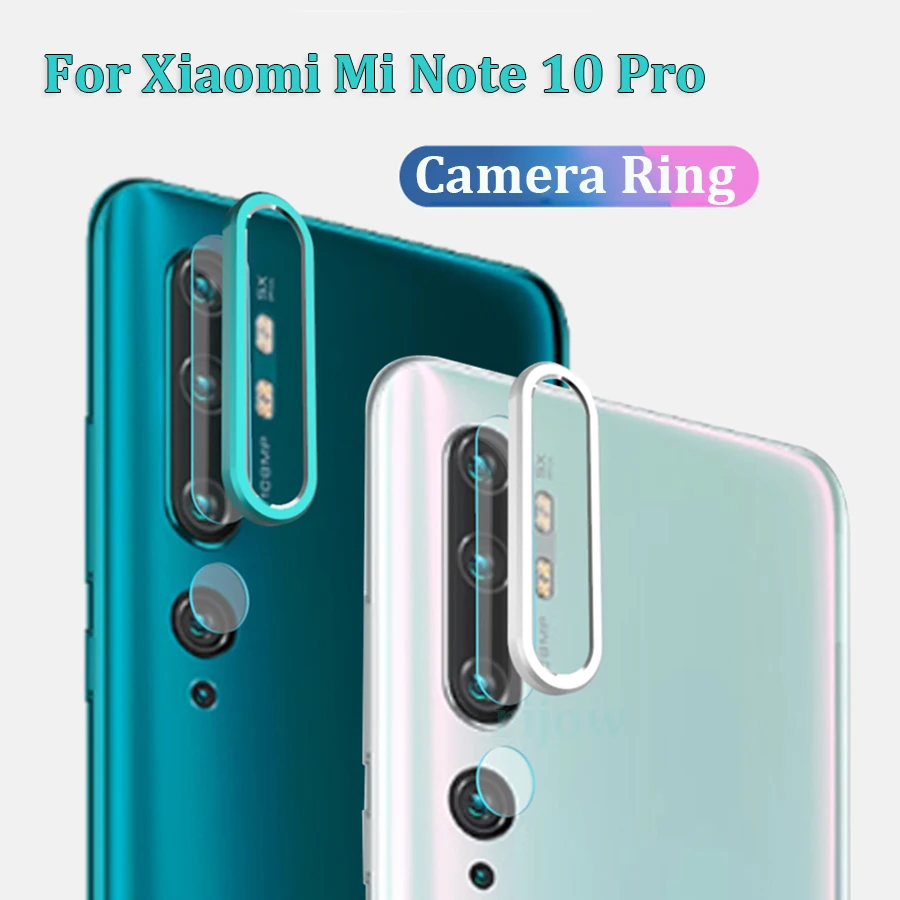 Закаленное стекло для камеры Xiaomi Mi Note 10 Pro CC9 металлический объектив Redmi 9s 8 8T
