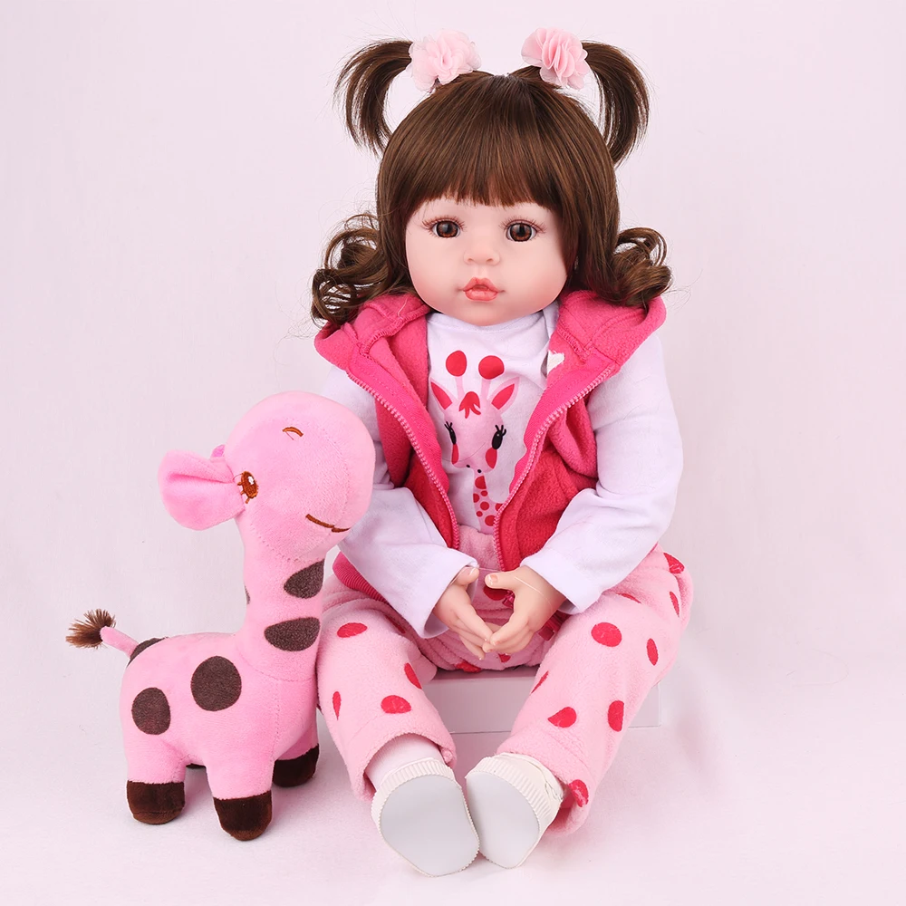 Boneca Куклы реборн игрушки NPKDOLL силиконовые reborn baby born кукла очаровательные реалистичные boneca reborn girl игрушки для детей