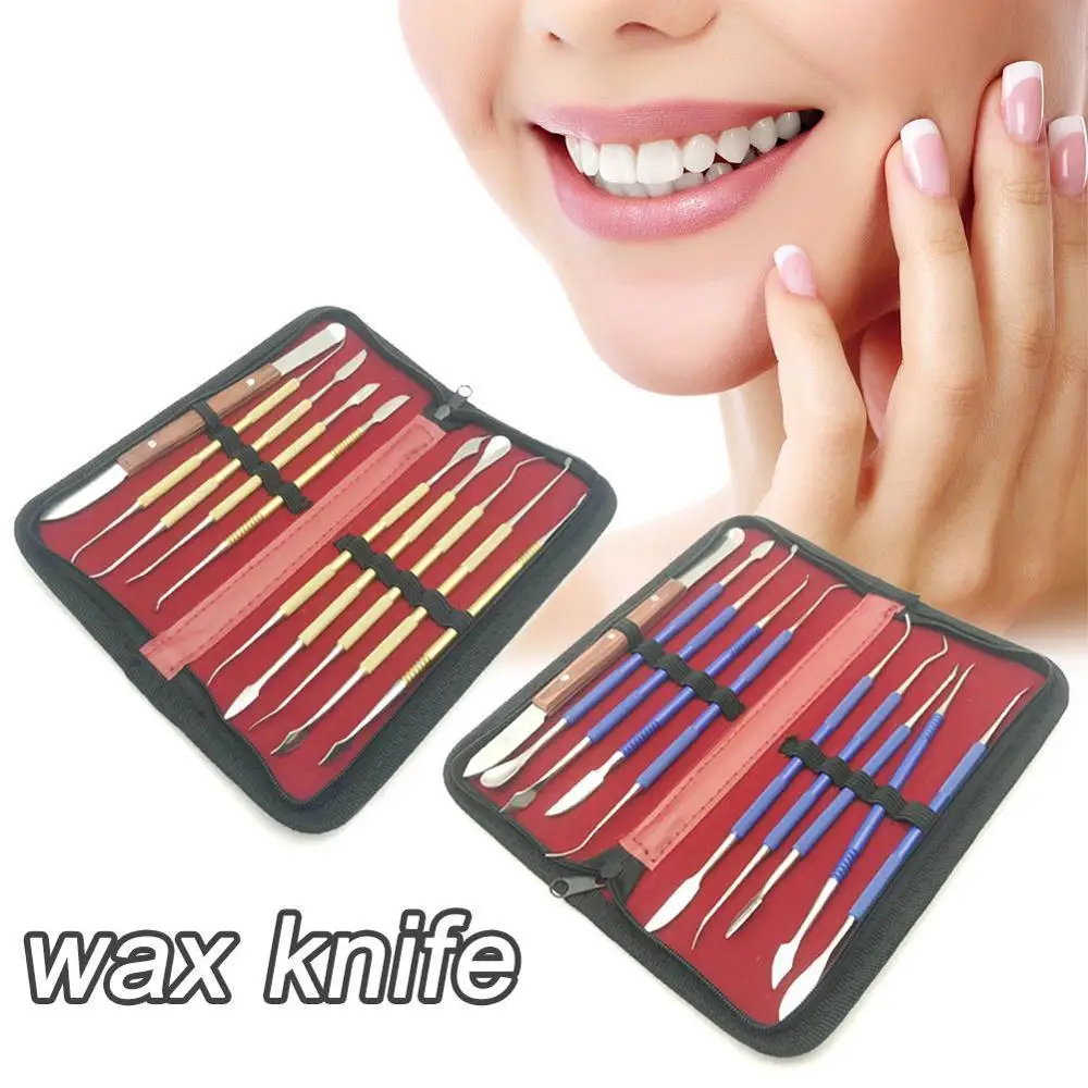 10 шт. набор инструментов для резьбы по воску из нержавеющей стали