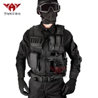 yakeda police uniform military tactical vest wargame body protective equipment army fan cs outdoor sports fighting clothing