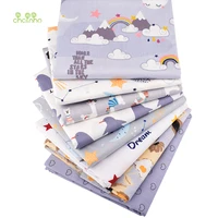 gray cartoon seriesprinted twill cotton fabricfor diy sewing quilting baby childrens bed clothes material100x160cm
