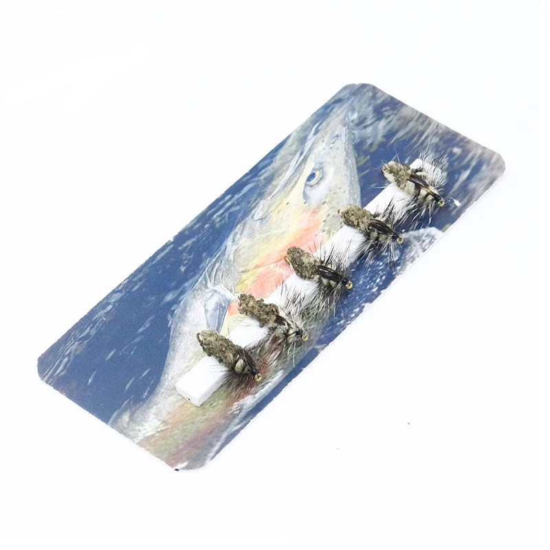 Royal Sissi новинка 6 шт./кор. чехол с отделкой для ловли нахлыстом caddis нахлыстовая