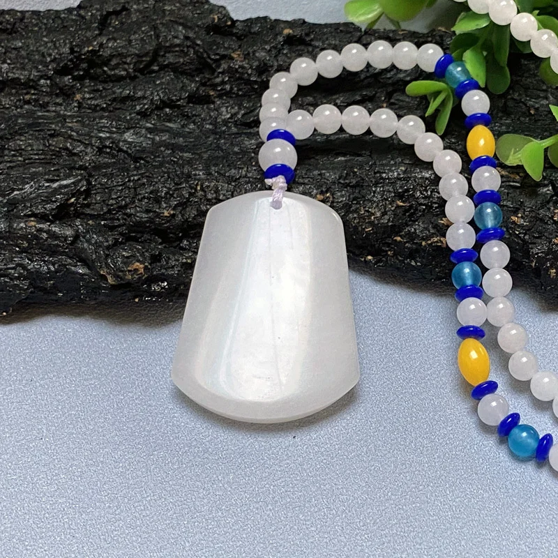 

Лидер продаж, цепочка для свитера из натурального шелка с ручной вырезанным золотом и белым нефритом, ожерелье с подвеской, модные ювелирные украшения для мужчин и женщин, Подарочный амулет на удачу