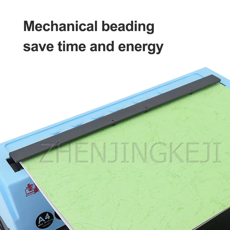 

220v Ten Holes Binding Machine Hole Puncher Contract file Hole punch Finance Account Book File Certificate Office Tools Device