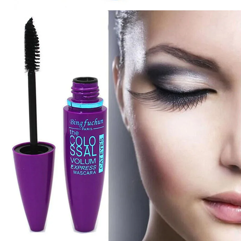 1 шт. тушь для ресниц макияжа Длинная Густая завивка удлинение глаз водостойкая