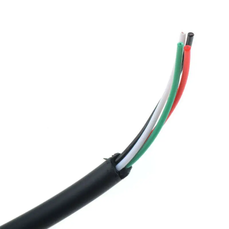 

4-Wire Speaker Mic Cable for Baofeng UV5R/Kenwood TK370/Linton YTY Walkie Talkie 95AD