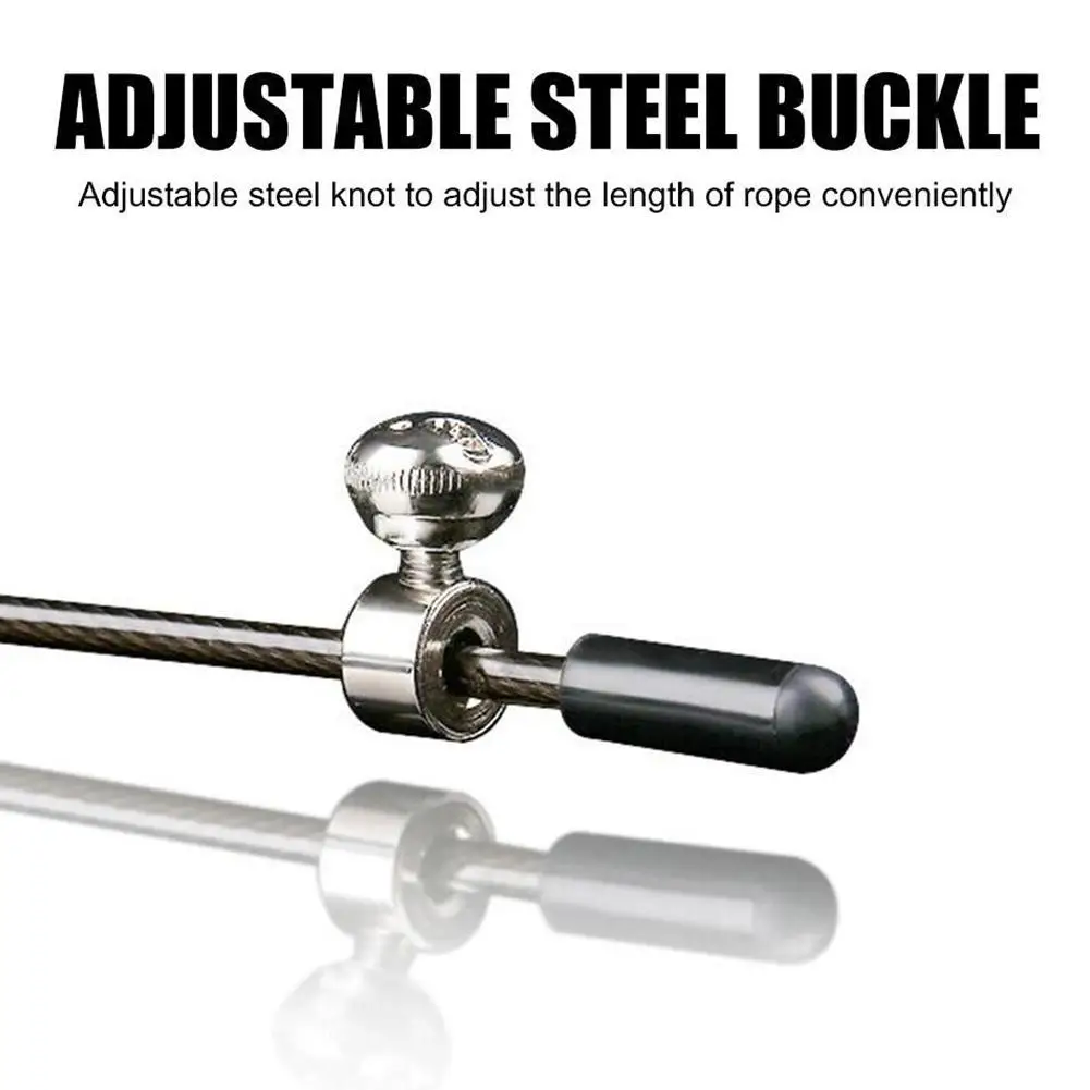 Многоцветная высокоскоростная Скакалка для фитнеса стальная скакалка веревка