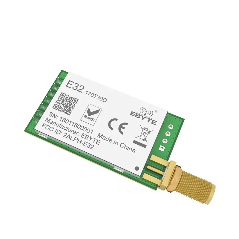 Rf модуль передатчика LoRa 30dBm беспроводная антенна SX1278 170 МГц 1 Вт SMA vhf|Фиксированные