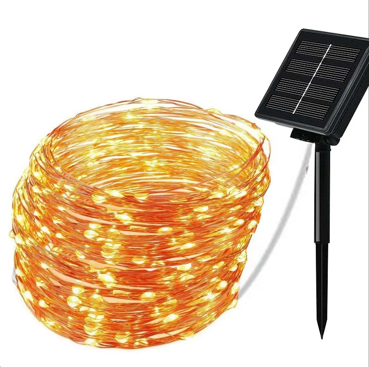 

LED Outdoor Solar Lamp String Lights 100/200 LEDs Fairy Holiday Christmas Party Garland Solar Garden Waterproof 10m 20m Navidad
