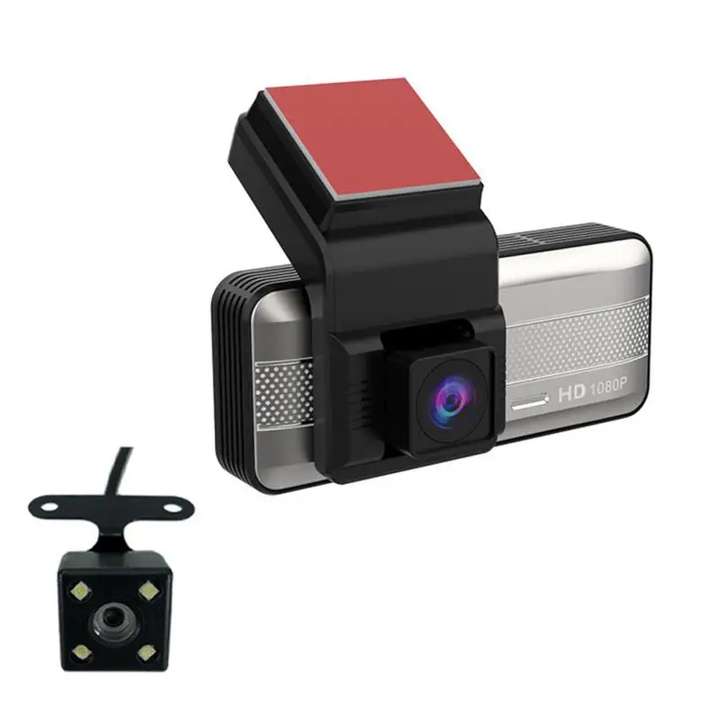 

The New 3.16-inch WiFi Driving Recorder Dual Recording High-definition 1080P Time-lapse Video Reversing Video Car DVR