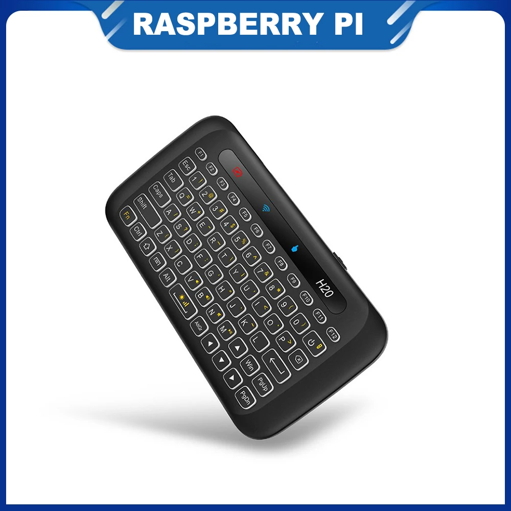 

ITINIT R315 Raspberry Pi 4 B touch double-sided mini wireless keyboard Full screen touchpad 3 staged adjustable backlight