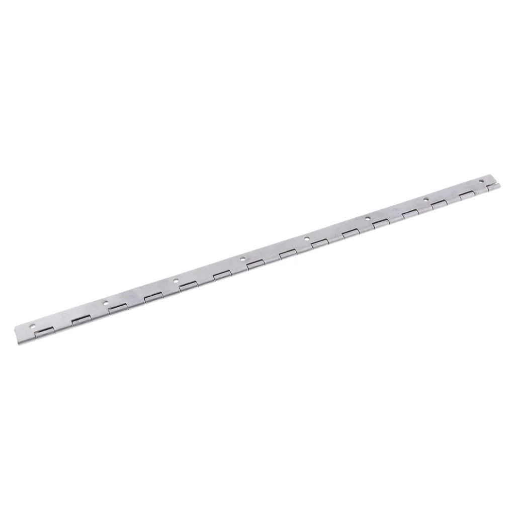 

Marine Grade 304 Stainless Steel Continuous Piano Hinge Locker Hinges 15 X 1 Inch for Boat, RVs, Canoe (Silver)