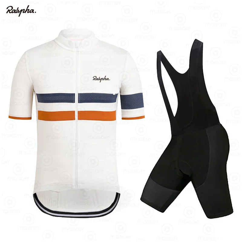 

2021 Ralvpha New cycling jersey set clothes bib gel Sets Clothing uniformes Maillot Ropa Ciclismo Cycling clothing