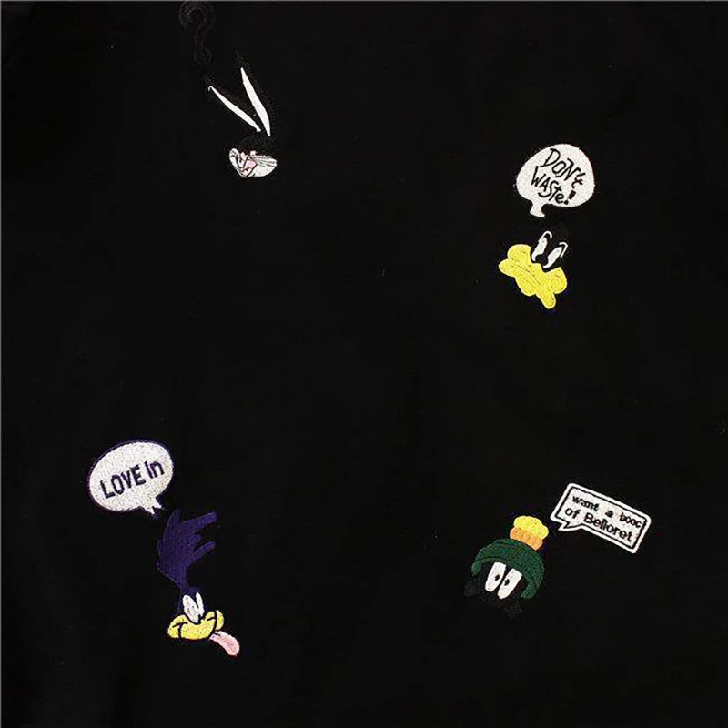 

Plus Size Women's Summer T-Shirts 2021 New O-Neck Short Sleeve Cute Cartoon T-Shirt for Girls Students Lady BF Style Tops Tees