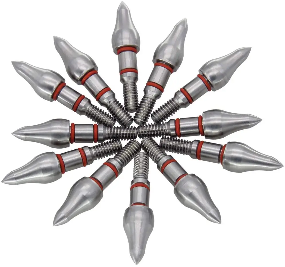 Maifield из нержавеющей стали для стрельбы лука очки легко тянутся наружный диаметр