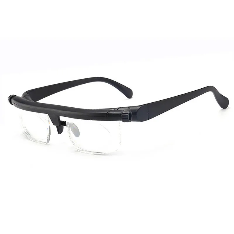 

-600 +300 Myopia Hyperopia Reading Glasses dual-use focal length adjustable reading glasses trimming - 6d + 3D original box
