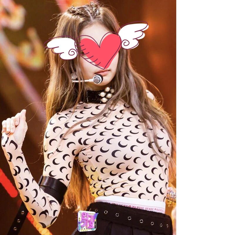 Новинка 2019 Весенняя тонкая приталенная рубашка с принтом в виде Луны футболка