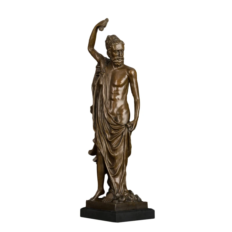 

Бронзовая статуя Геракла греческая мифология Бог герой скульптура античный Геркулес Искусство украшение для дома